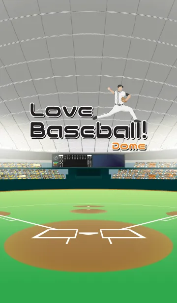 [LINE着せ替え] Love Baseball！ ~Dome~の画像1