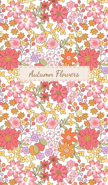 [LINE着せ替え] Autumn Flowersの画像1