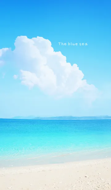 [LINE着せ替え] The blue seaの画像1