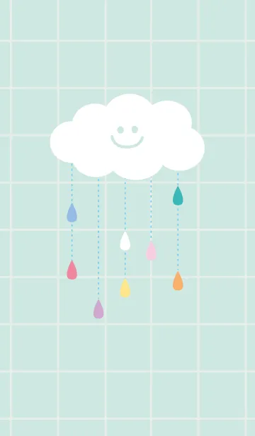 [LINE着せ替え] HAPPY RAINの画像1