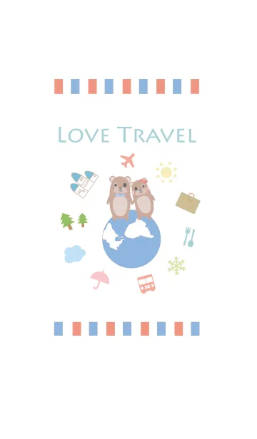 [LINE着せ替え] Love Travelの画像1