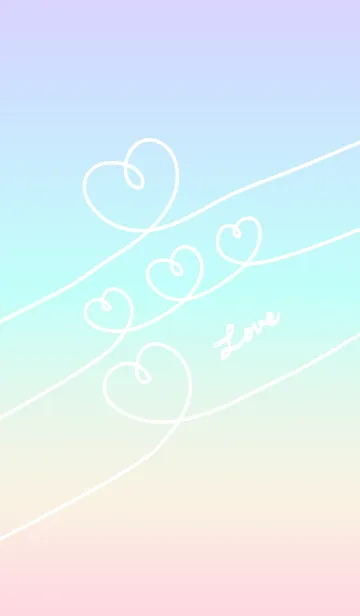 [LINE着せ替え] 恋してるハート30の画像1