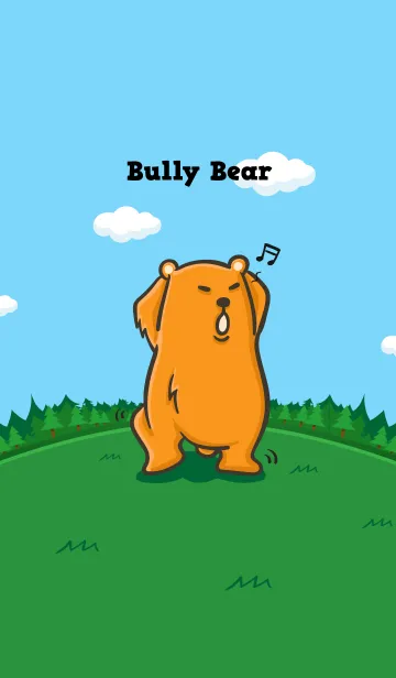 [LINE着せ替え] 不良クマ(Bully Bear)の画像1