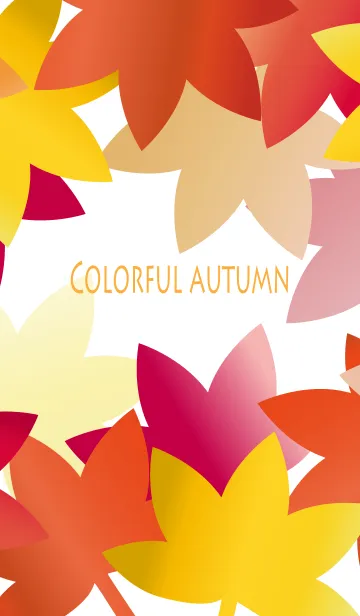 [LINE着せ替え] Colorful autumnの画像1