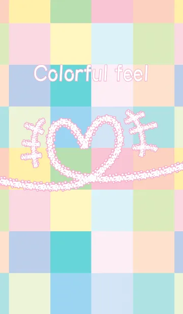 [LINE着せ替え] Colorful feelの画像1