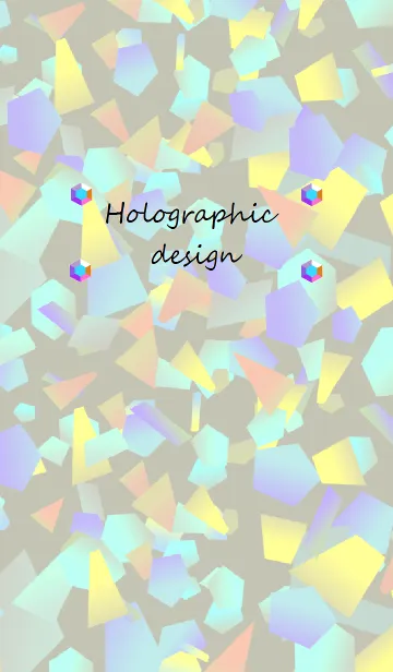 Holographic designの着せ替えメイン画像
