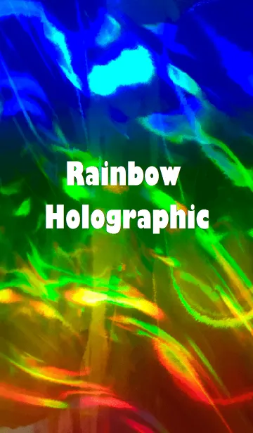 [LINE着せ替え] Rainbow Holographicの画像1