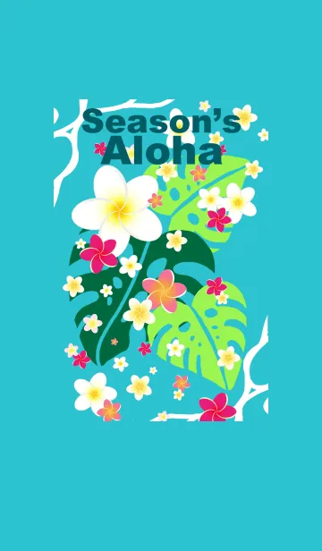 [LINE着せ替え] シーズンアロハの画像1