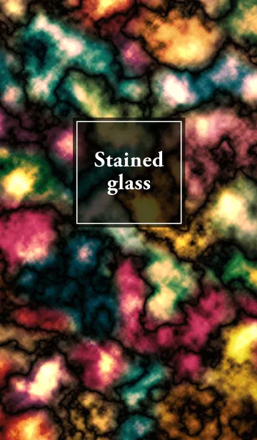 [LINE着せ替え] Stained glass corofulの画像1
