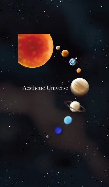 [LINE着せ替え] Aesthetic Universe.の画像1