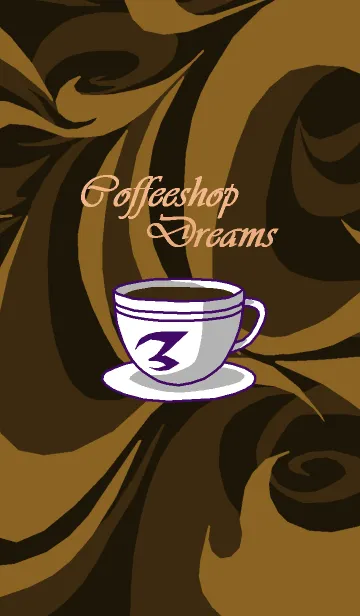 [LINE着せ替え] Coffeeshop Dreamsの画像1