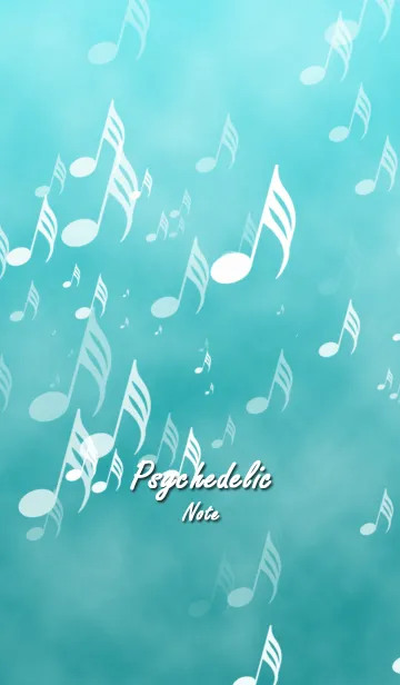 [LINE着せ替え] Psychedelic noteの画像1