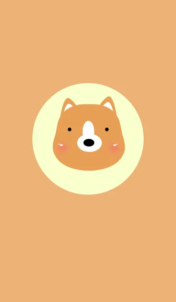 [LINE着せ替え] Simple dogの画像1