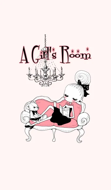 A Girl's RoomのLINE着せ替え