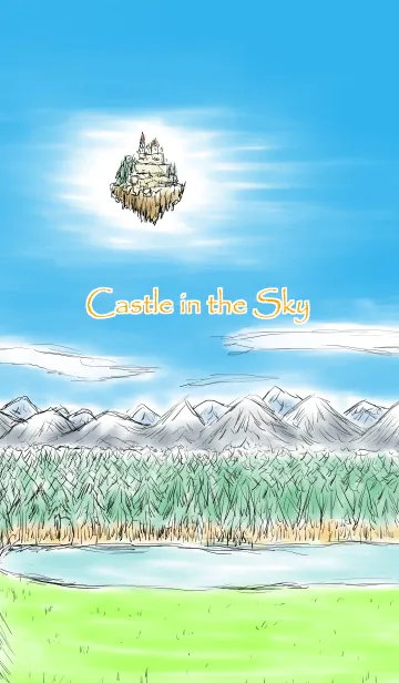 [LINE着せ替え] Castle in the skyの画像1