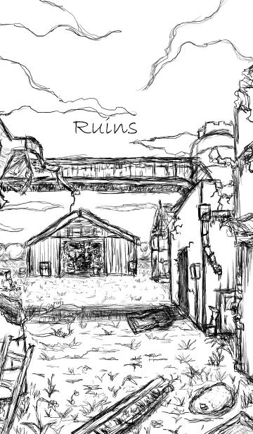 [LINE着せ替え] Ruinsの画像1