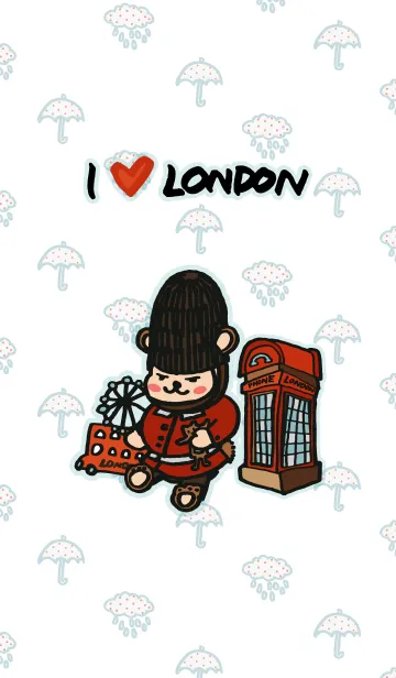 [LINE着せ替え] I LOVE LONDONの画像1