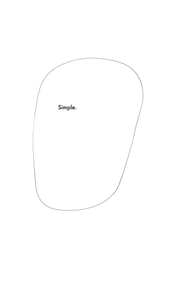 [LINE着せ替え] Simple.の画像1