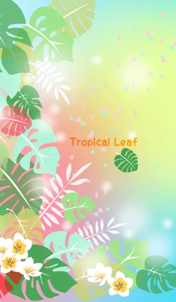[LINE着せ替え] Tropical Leafの画像1