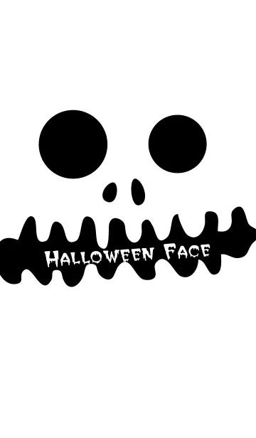 [LINE着せ替え] Halloween Faceの画像1