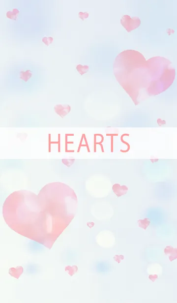 ふんわりハートのLINE着せ替え