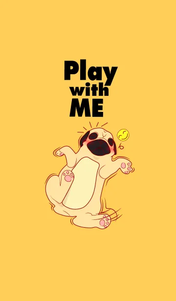little pug Themeの着せ替えメイン画像