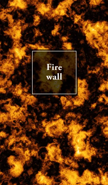 [LINE着せ替え] Fire wallの画像1