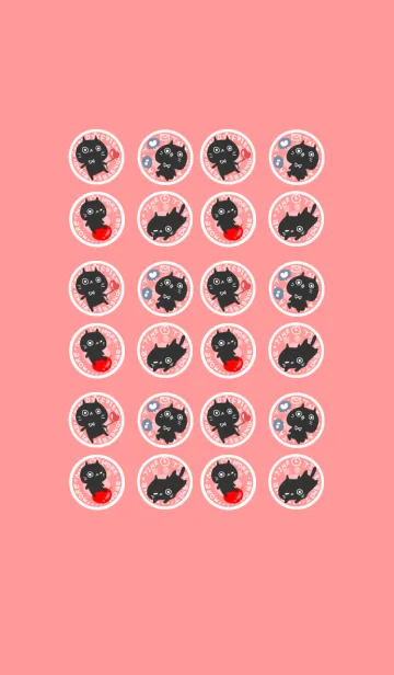 [LINE着せ替え] Circle and catの画像1