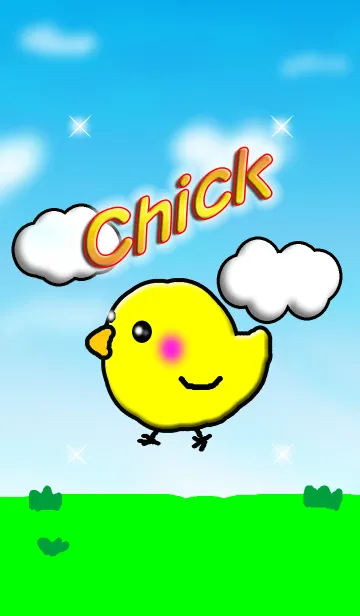 [LINE着せ替え] ハッピーひよこの画像1