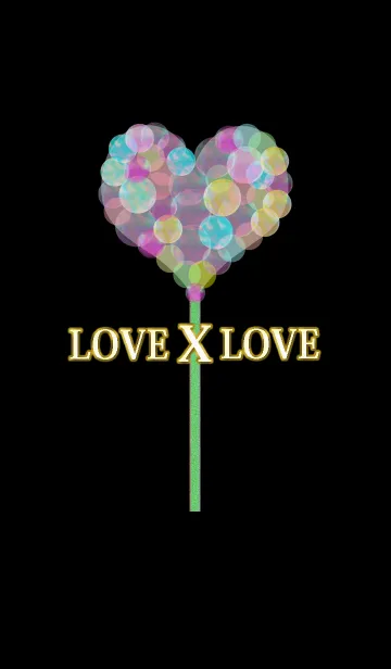 [LINE着せ替え] ●LOVE X LOVEの画像1
