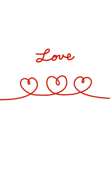 [LINE着せ替え] 恋してるハート35の画像1