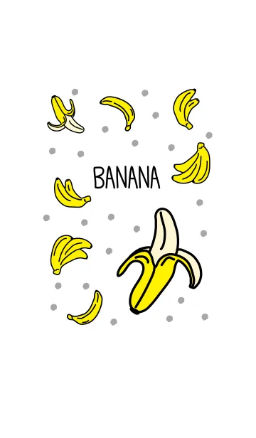 [LINE着せ替え] フルーツ「きせかえ」-ばなな-の画像1