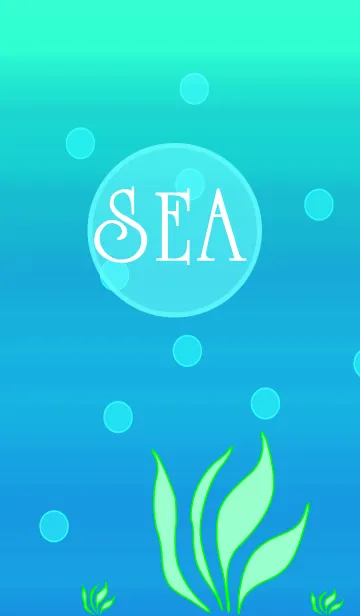 [LINE着せ替え] THE SEAの画像1