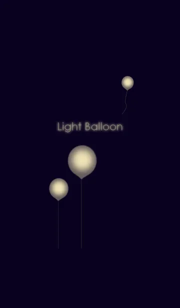 [LINE着せ替え] Light Balloonの画像1