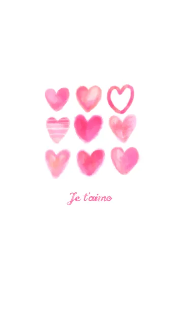 Je t'aimeの着せ替えメイン画像