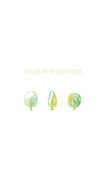 [LINE着せ替え] 色彩の森の画像1