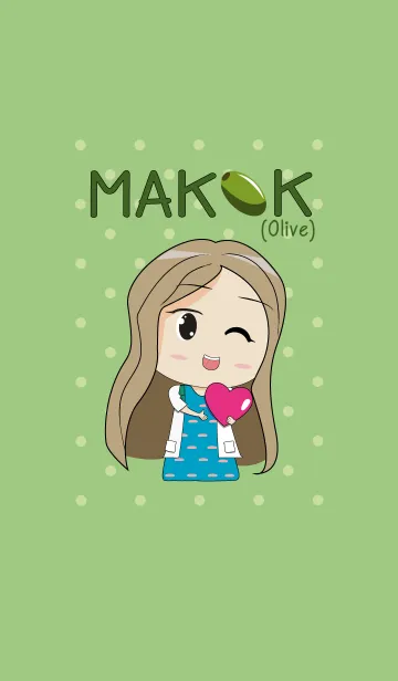 [LINE着せ替え] Pharmacist Olive Makokの画像1
