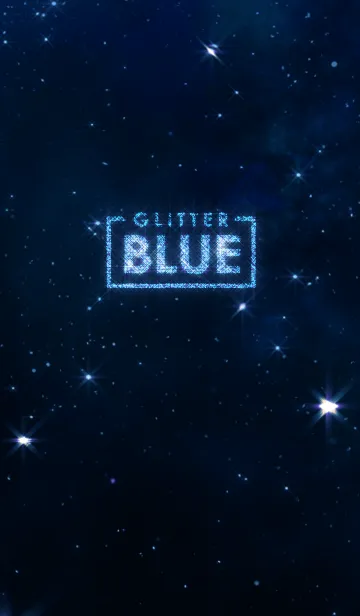 [LINE着せ替え] Glitter Blueの画像1