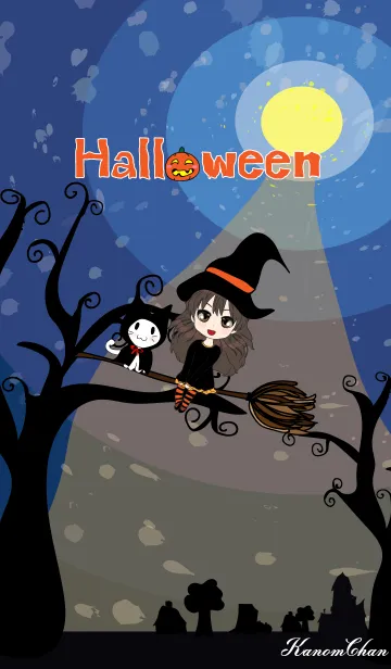 [LINE着せ替え] KanomChan HALLOWEENの画像1