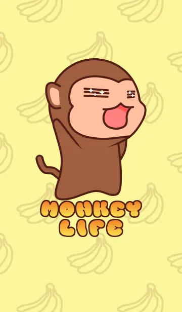 モンキーライフ♪のLINE着せ替え