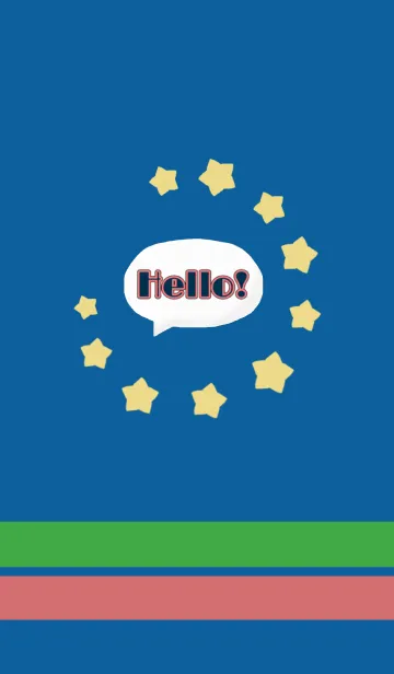 [LINE着せ替え] Hello！Star！の画像1