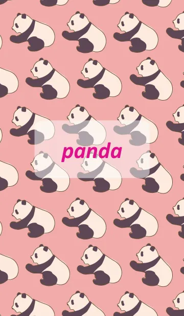 [LINE着せ替え] -パンダ-の画像1