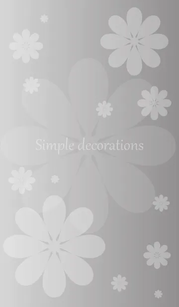 Simple decorationsの着せ替えメイン画像