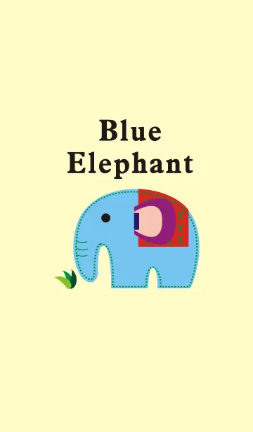 [LINE着せ替え] Blue Elephantの画像1