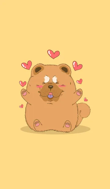 [LINE着せ替え] Chowchow Themeの画像1