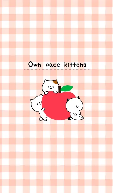 [LINE着せ替え] Own pace kittensの画像1