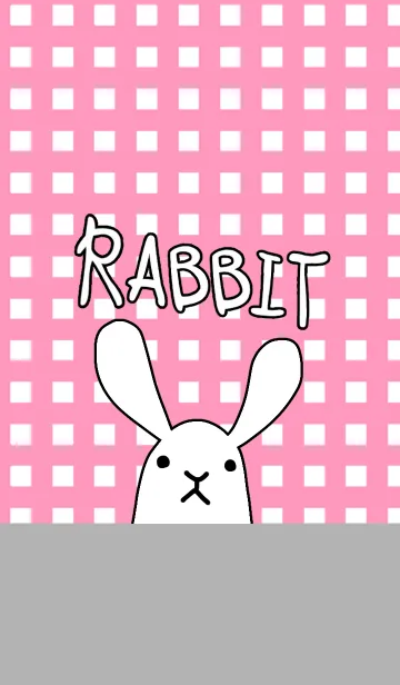[LINE着せ替え] まっしろうさぎの画像1