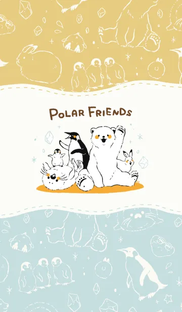 極地の着せかえのLINE着せ替え