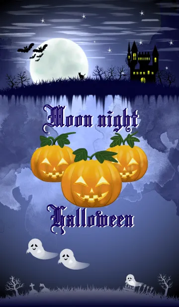 [LINE着せ替え] Moon night Halloweenの画像1