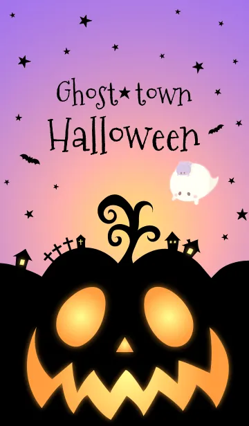 Ghost★Town HalloweenのLINE着せ替え